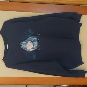 Disney Store Vintage EEYORE Sweatshirt Size Extra Large